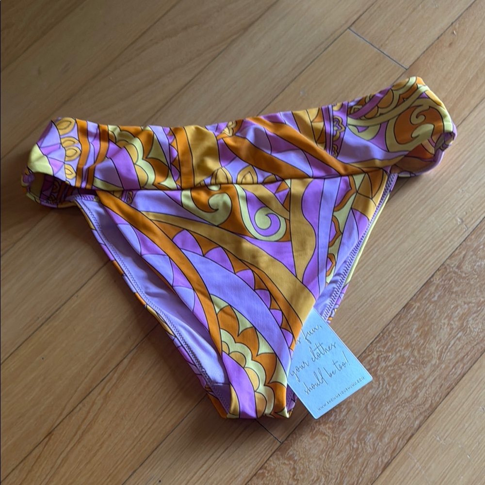 Show Me Your MuMu Retro Print Bikini Bottom